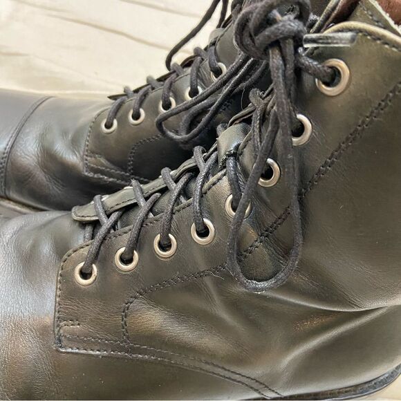Men’s Blake McKay Bryan Cap Toe‎ Boots Black Size 10.5 Genuine Leather main image 6